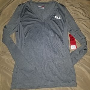 NWT active Fila long sleeve tee size M